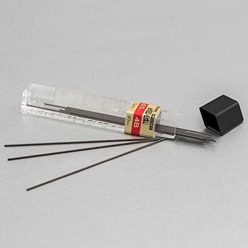 Mechanical Pencil Lead Refill 0.5mm 4B 144 Pieces Fine Line Super Hi-Polymer
