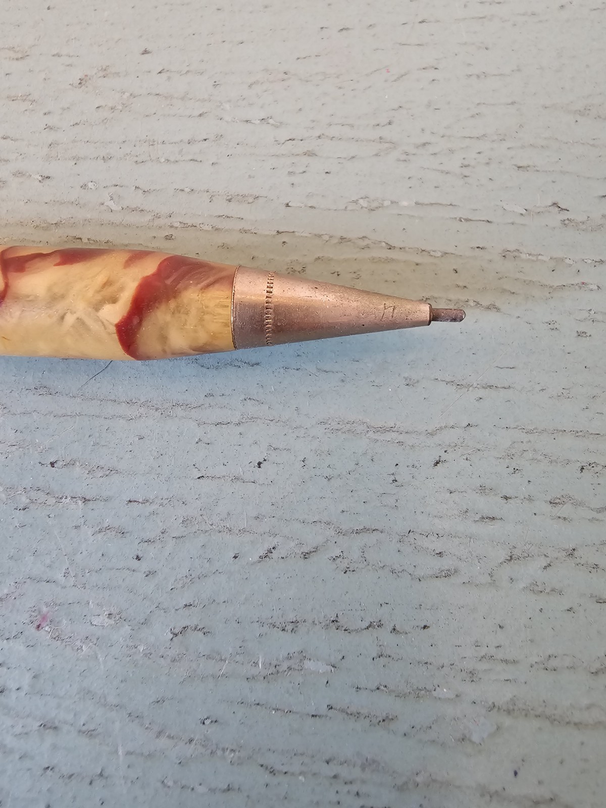 Vintage Remington Marbelized Mechanical Pencil W/Lead, Very Good