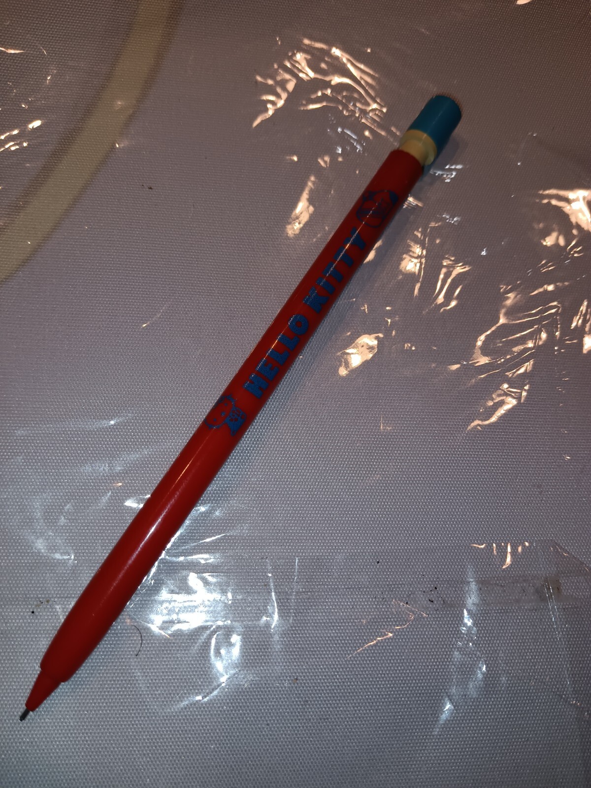 Hello Kitty Sanrio 1976 Red Mechanical Pencil New