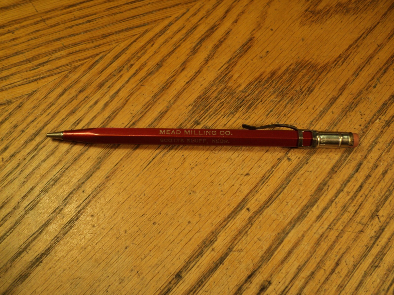 Vintage ADGIF Mechanical Pencil No. 4-47 Advertising Mead Milling Co USA