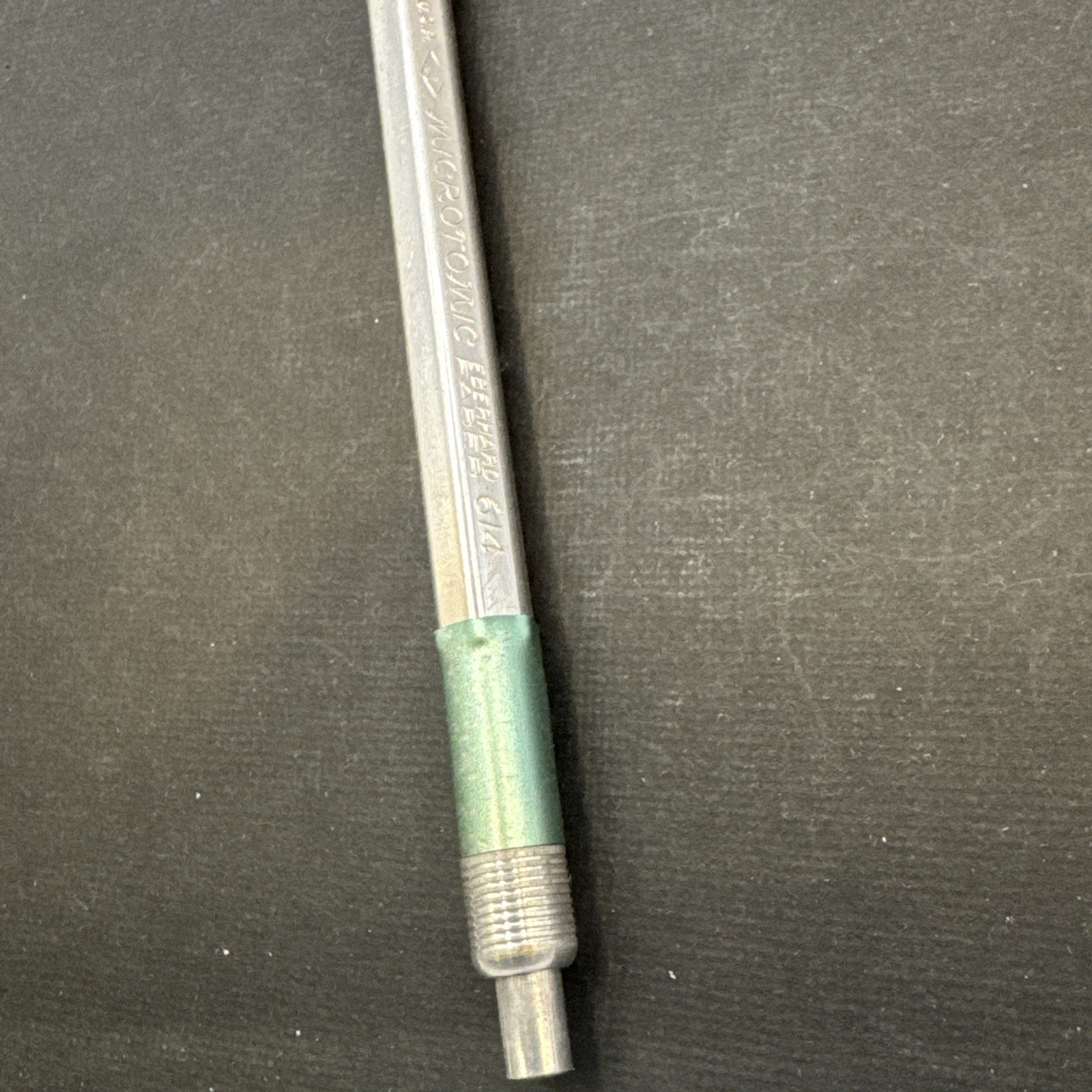 Vintage Eberhard Faber Microtomic 614 Mechanical Pencil Aluminum USA Rare 70’s