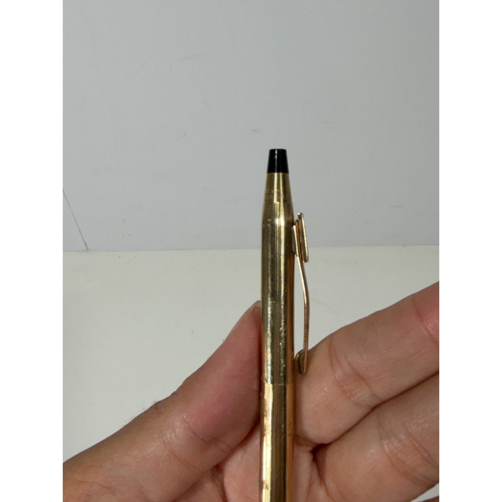 Vintage Cross 1/20 10KT Gold Filled Mechanical Pencil Pinstripe Made in USA Gold