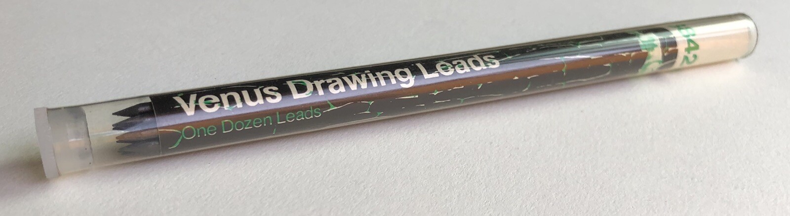 Vintage Faber Castell VENUS 3842 Drawing 2mm 5H Leads NOS Tube Of 12 NJ USA