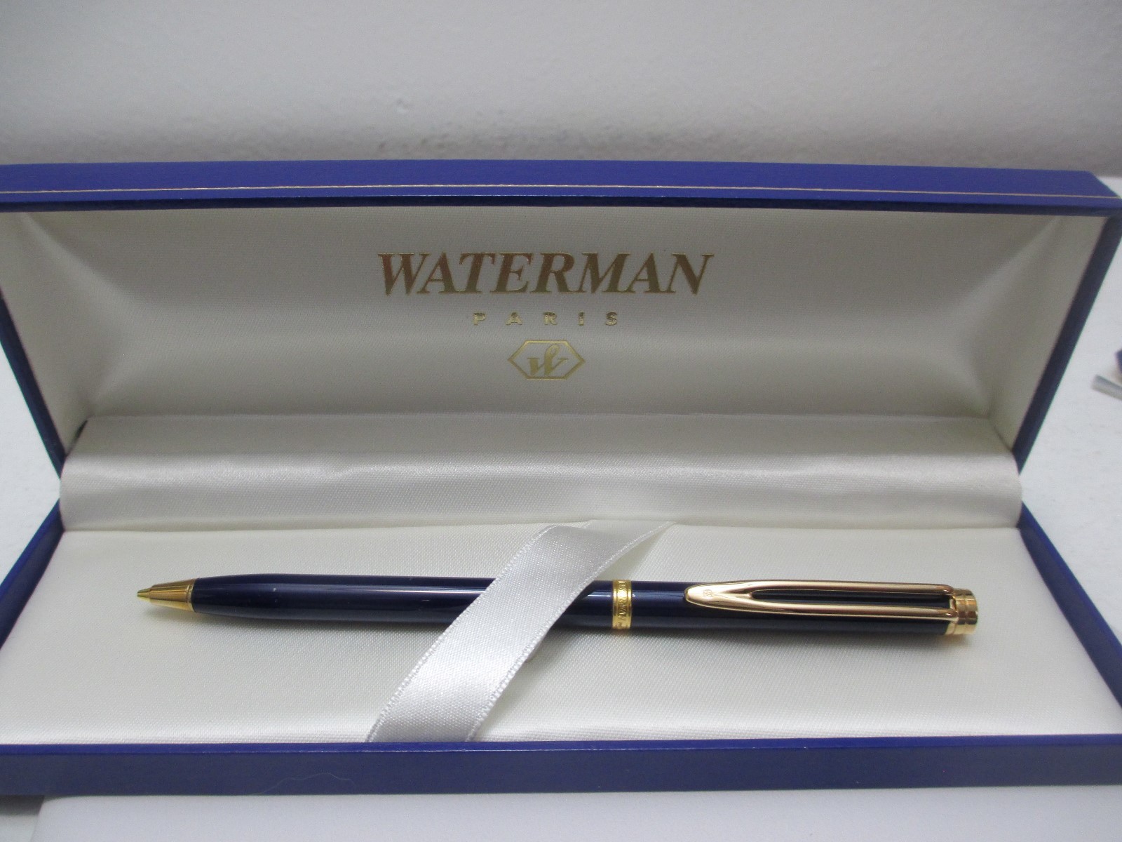 Waterman Gentleman Mechanical Pencil Blue Lacquer 0.7 mm Lead New in Case