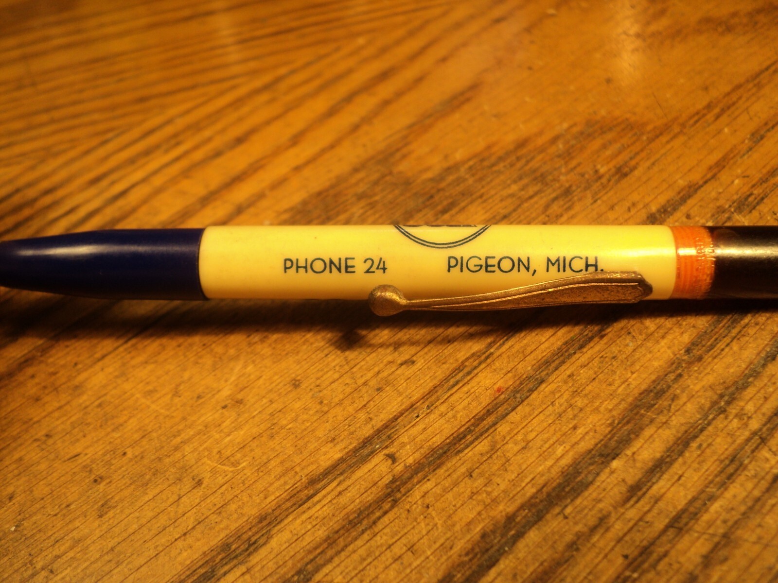 Vintage Ritepoint Mechanical Pencil Gulf Products 5-9/16″ Long Oil Cap