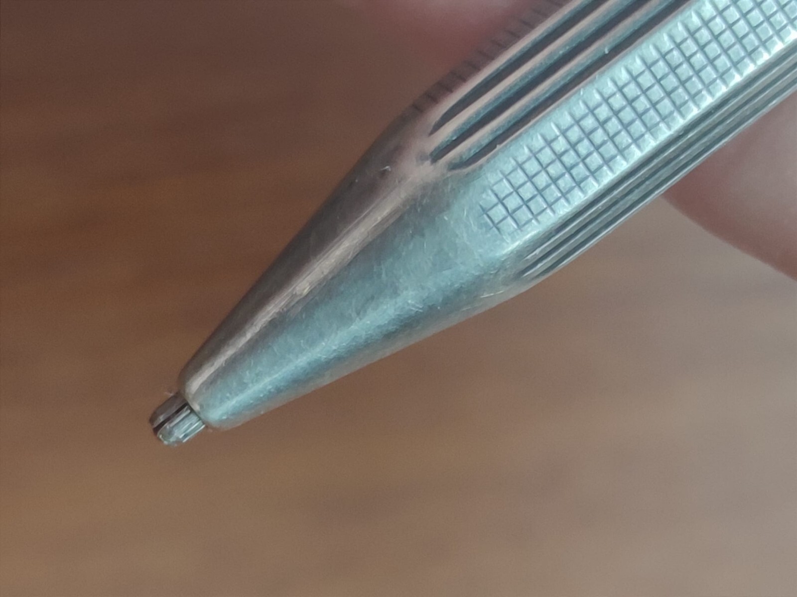 🔴CERIA 4 Colours Propelling Pencil for 1.18mm Refills, SILVER 935🔴 GE logo