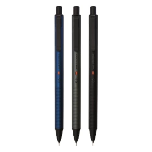 Mitsubishi Pencil Mechanical Pencil Kurutoga Metal 0.5mm Nocturne Black