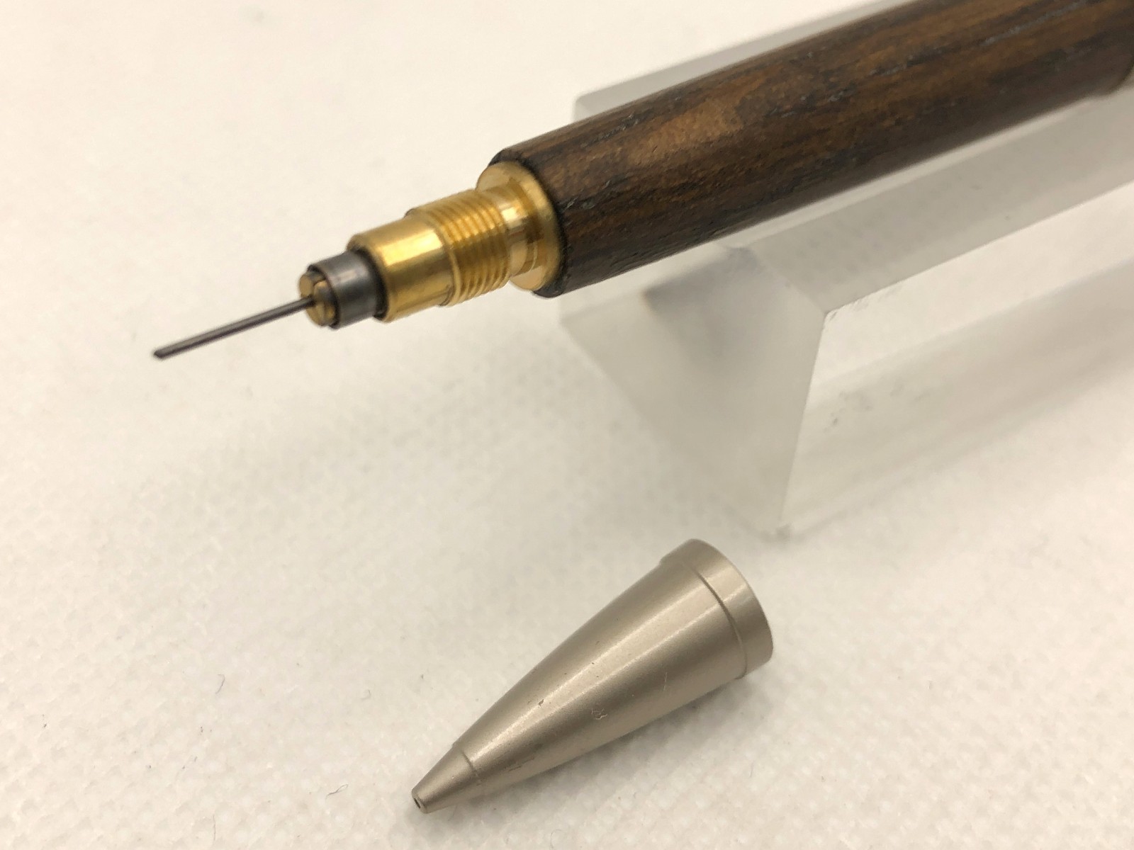 Mitsubishi Pencil uni Japan PURE MALT Mechanical Pencil (Wooden Barrel)
