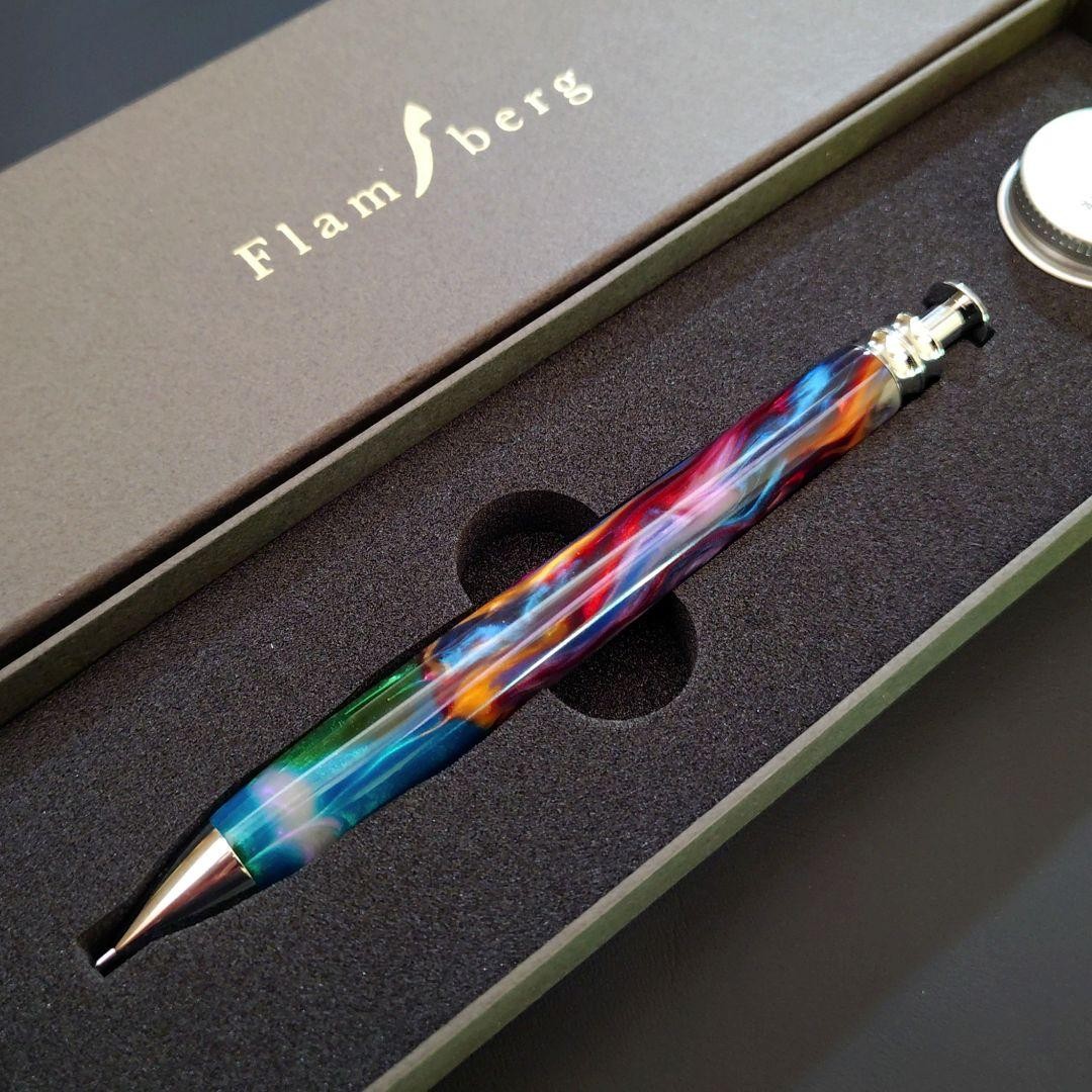 [Flamberg] Mechanical pencil (resin, wood shaft, low center of gravity type)