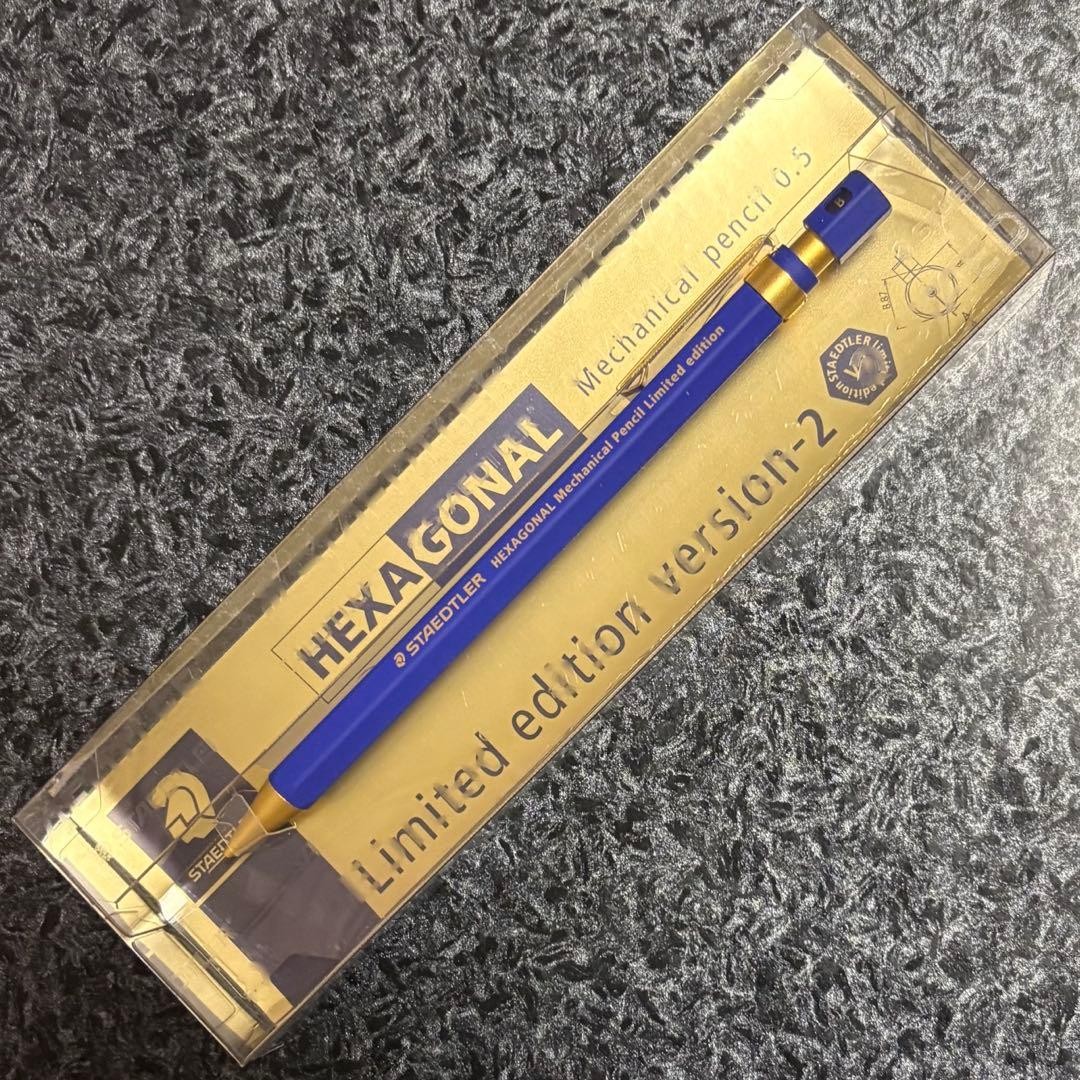 New Unused Staedtler Mechanical Pencil Hexagonal Limited Color 4-Piece Set