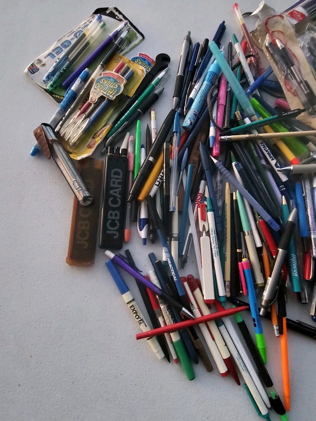 Mechanical Pencils & Pens Advertisement HUGE LOT Click NOS Vintage 1970s To 00s