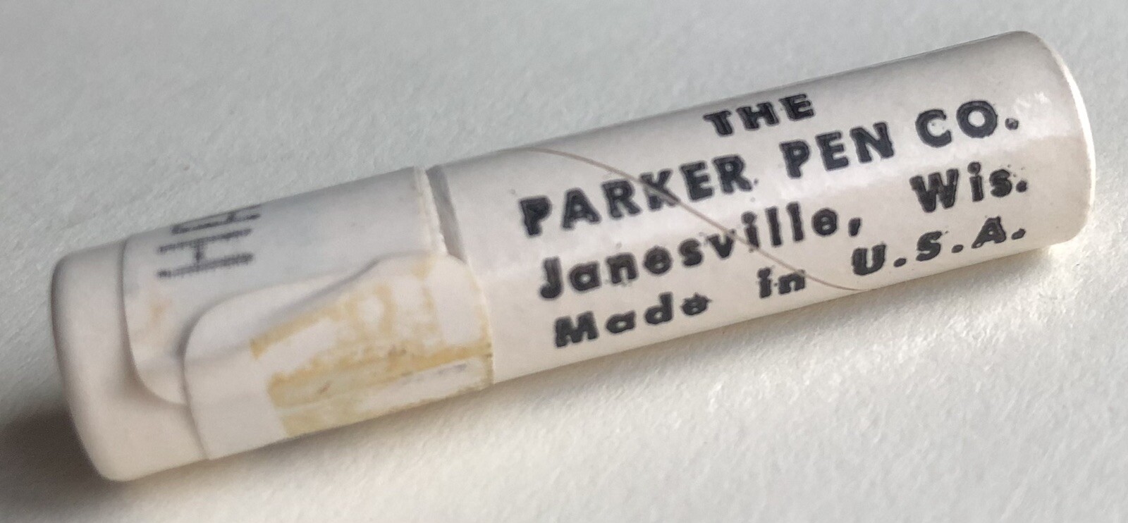 Vintage PARKER Regular Mechanical Pencil Lead .9mm H Hard NOS 24pk Tube USA