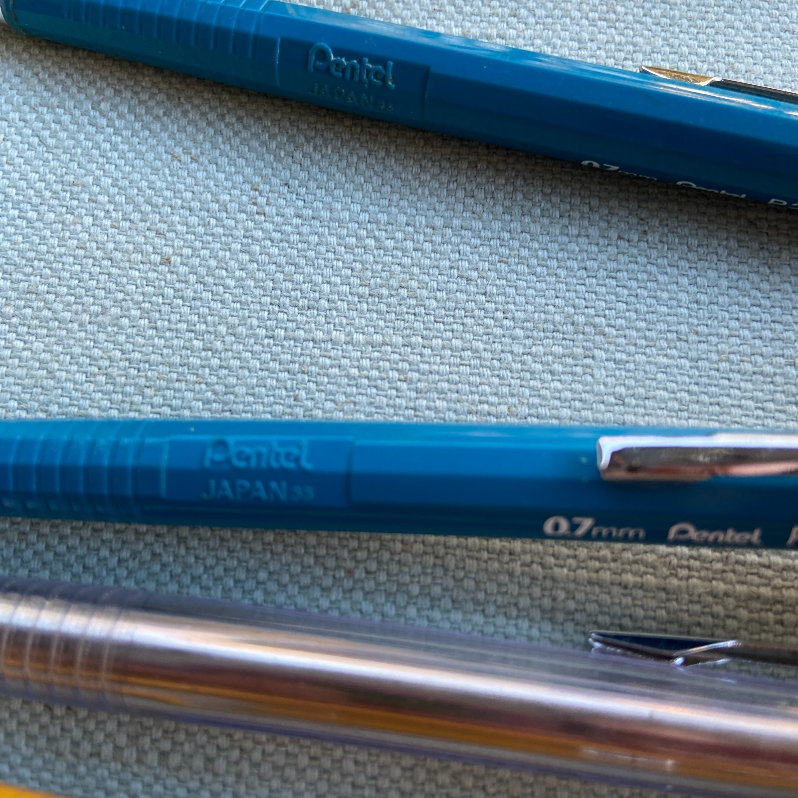 Vintage Drafting Pentel .7mm .9 PIlot P207 P209 Pencil H 2H 2B HB Lead Erasers L