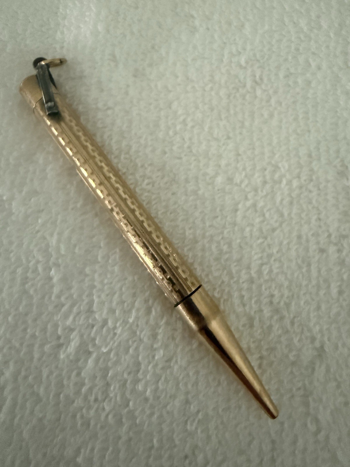Gold Filled 1930 Mabie Todd Fyne Poynt Propelling Mechanical Pencil (P168)