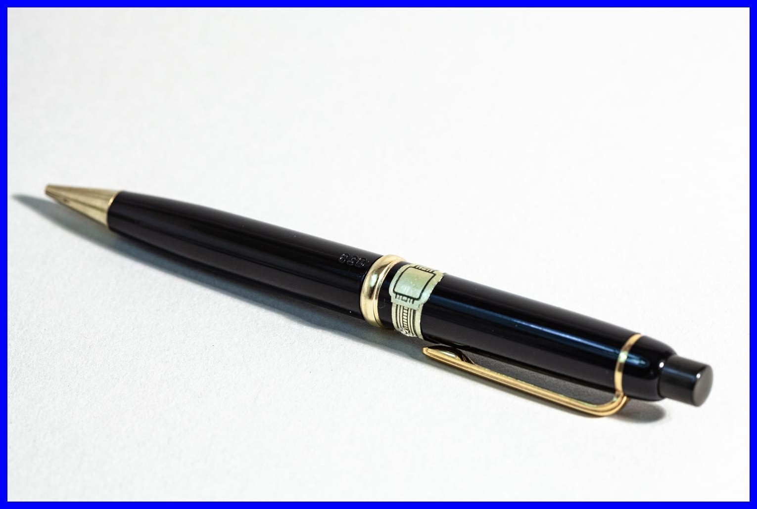 1950s GEHA Regent Pencil N° 830 in Black & Gold for 1.18mm Leads