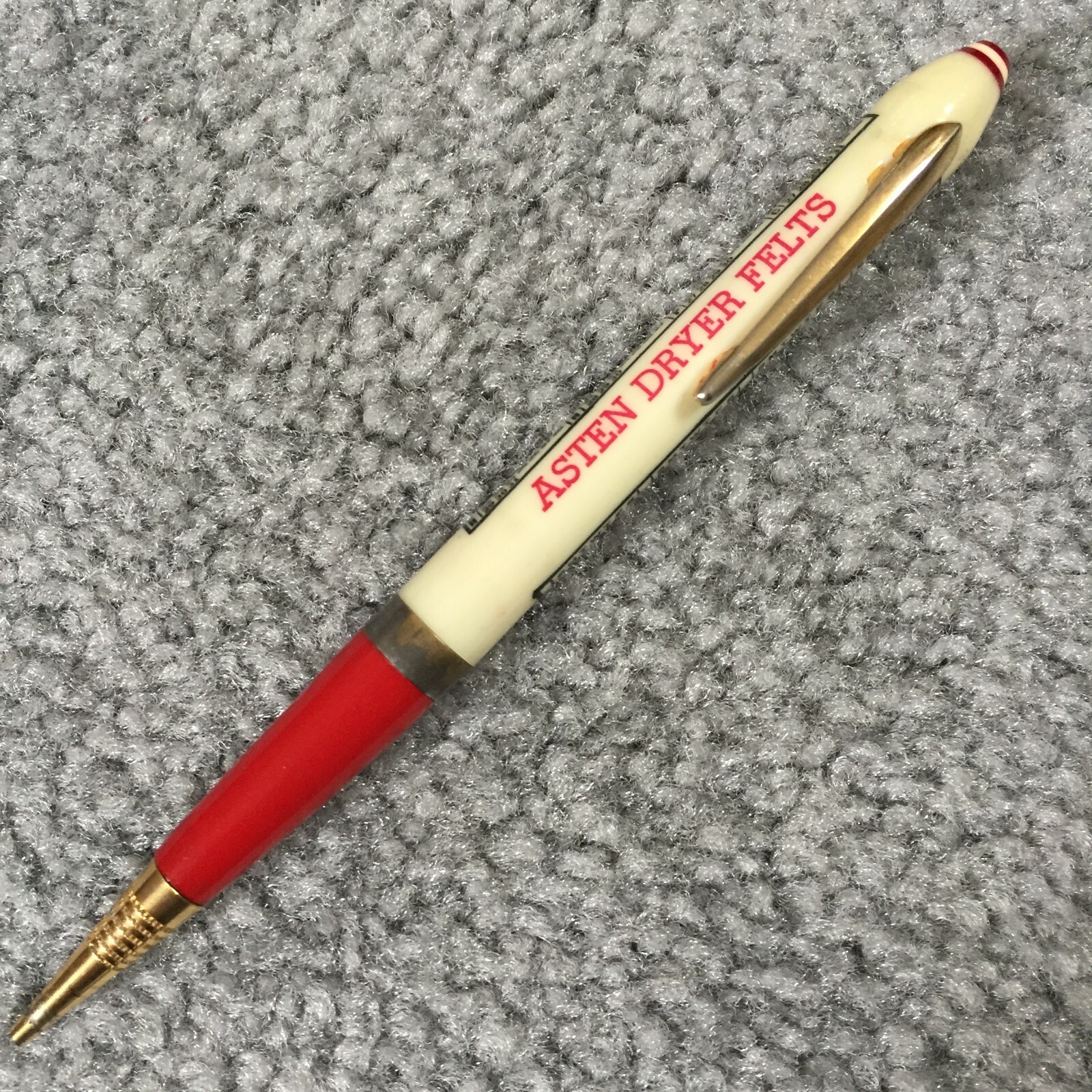 Vintage ASTEN DRYER FELTS 1964 Calander Mechanical Pencil Advertising Phila PA