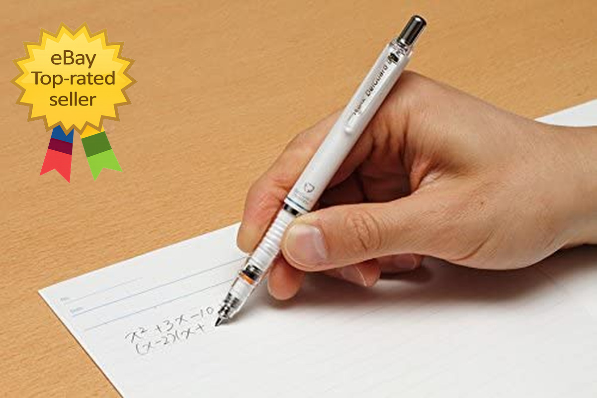 0.7mm Mechanical Pencil Del Guard Bright Green Zebra Writing Pencil