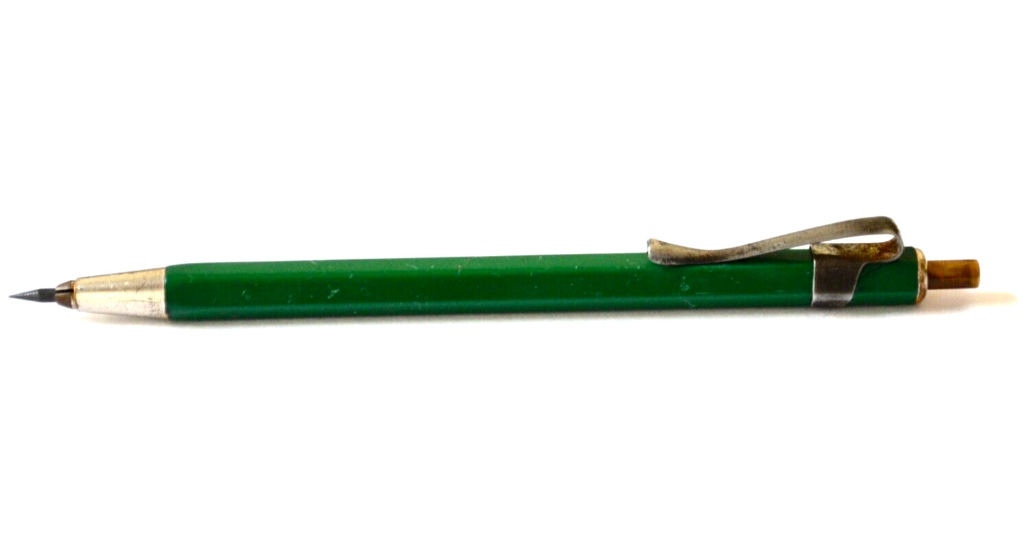 VINTAGE A.W.FABER CASTELL 9500 TK MECHANICAL PENCIL , 2 mm LEAD , GERMANY 1950s