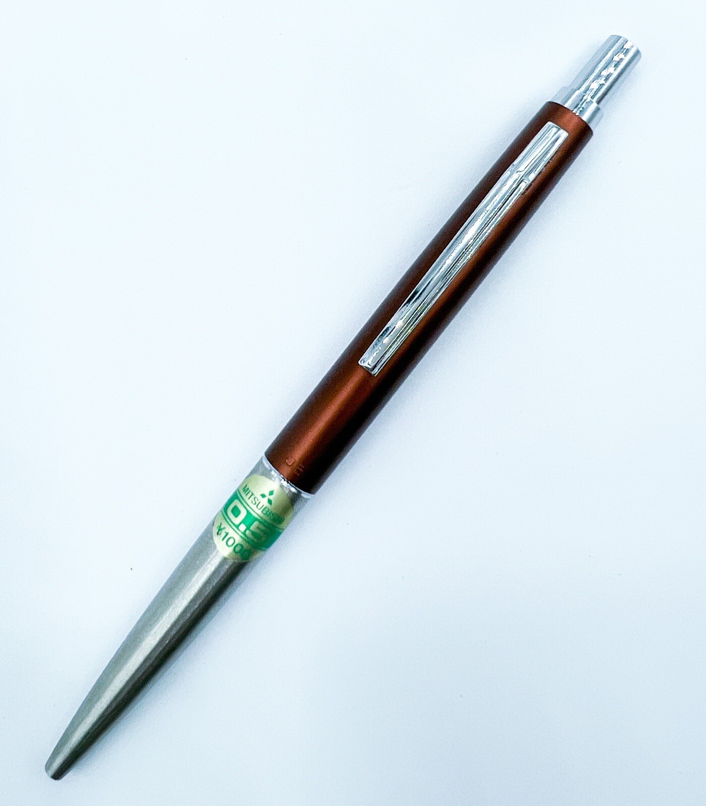 NOS mitsubishi double push mechanical pencil 0.5mm m5-101 knock retractable