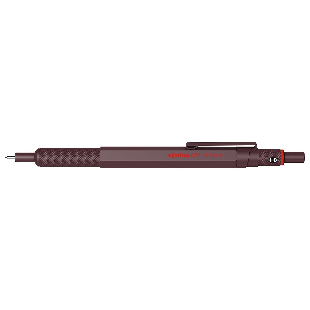 Rotring 600 Pencil 0.5mm Chocolate Truffle Knurled Grip New In Box 2204410