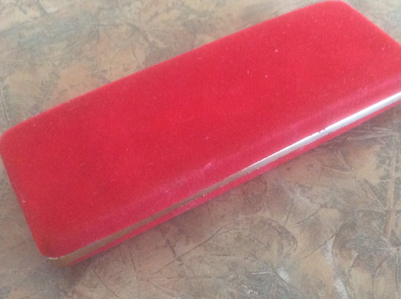 Vintage Centennial USA Mechanical Silver Tone With Lead Pencil Red Velvet Box