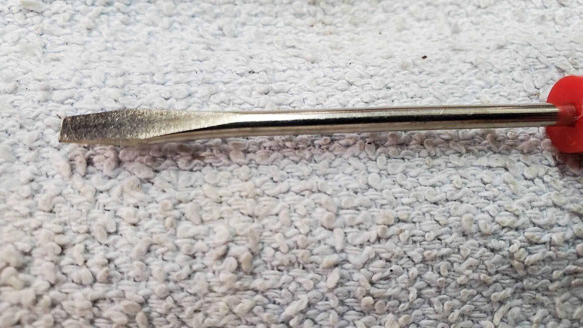 Vintage Snap-On Tools Red and White Mechanical Pencil, And Pocket Screwdriver