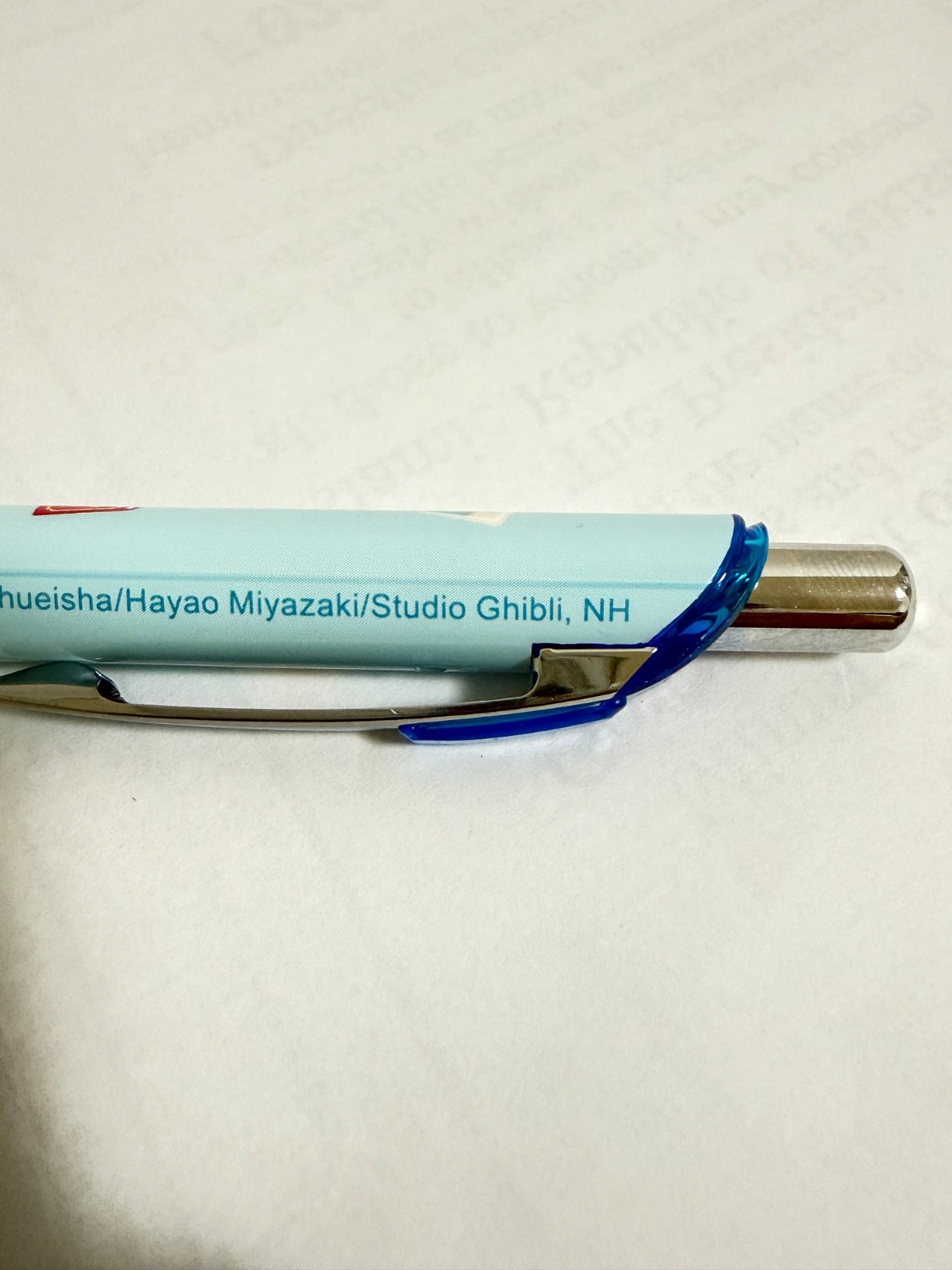 Studio Ghibli Whisper of the Heart Pen & Persona 30th Anniv Acrylic Keychain
