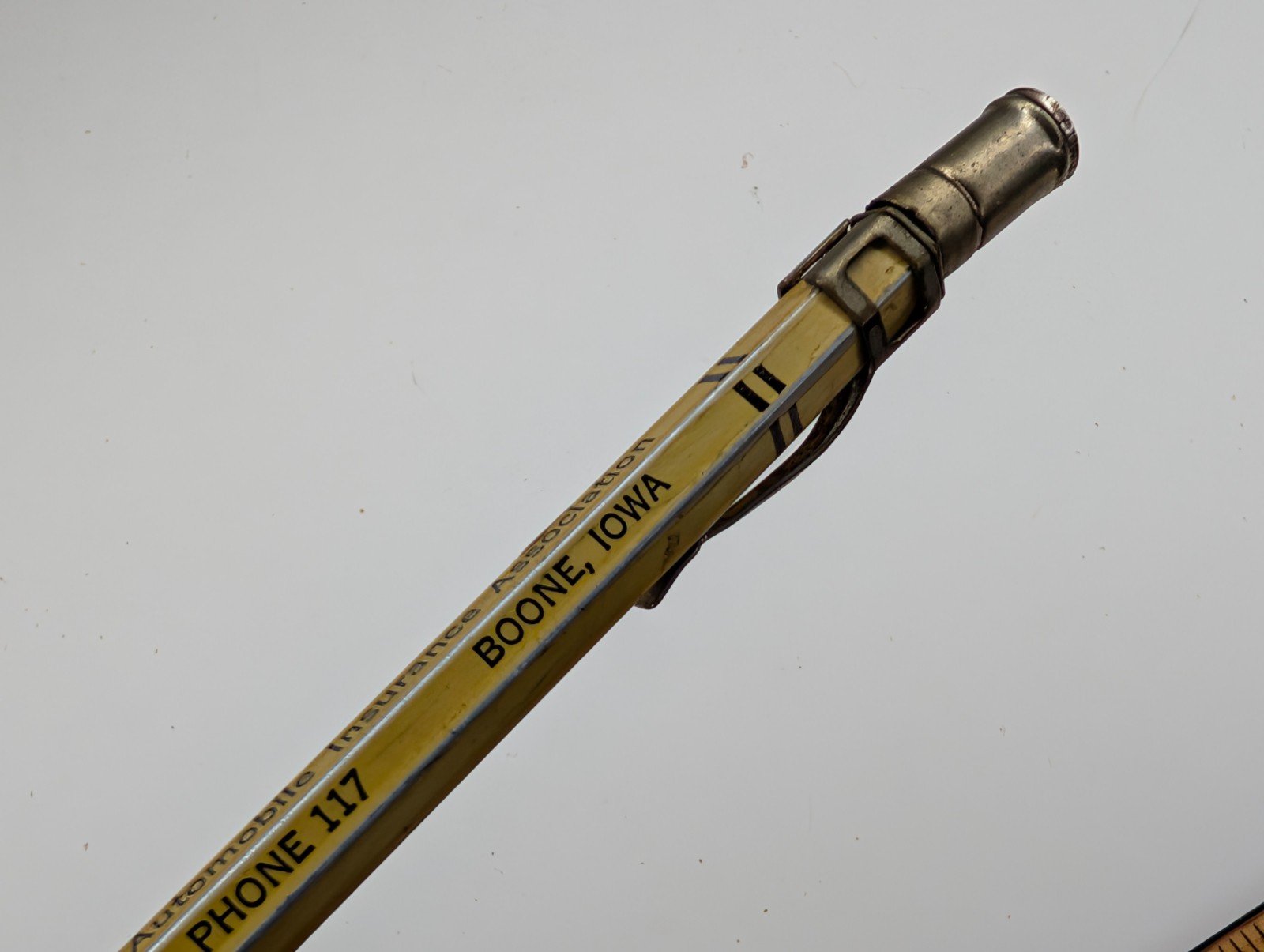 Vtg Scripto Mechanical Pencil North Central Mutual Insurance Boone Iowa IA Auto