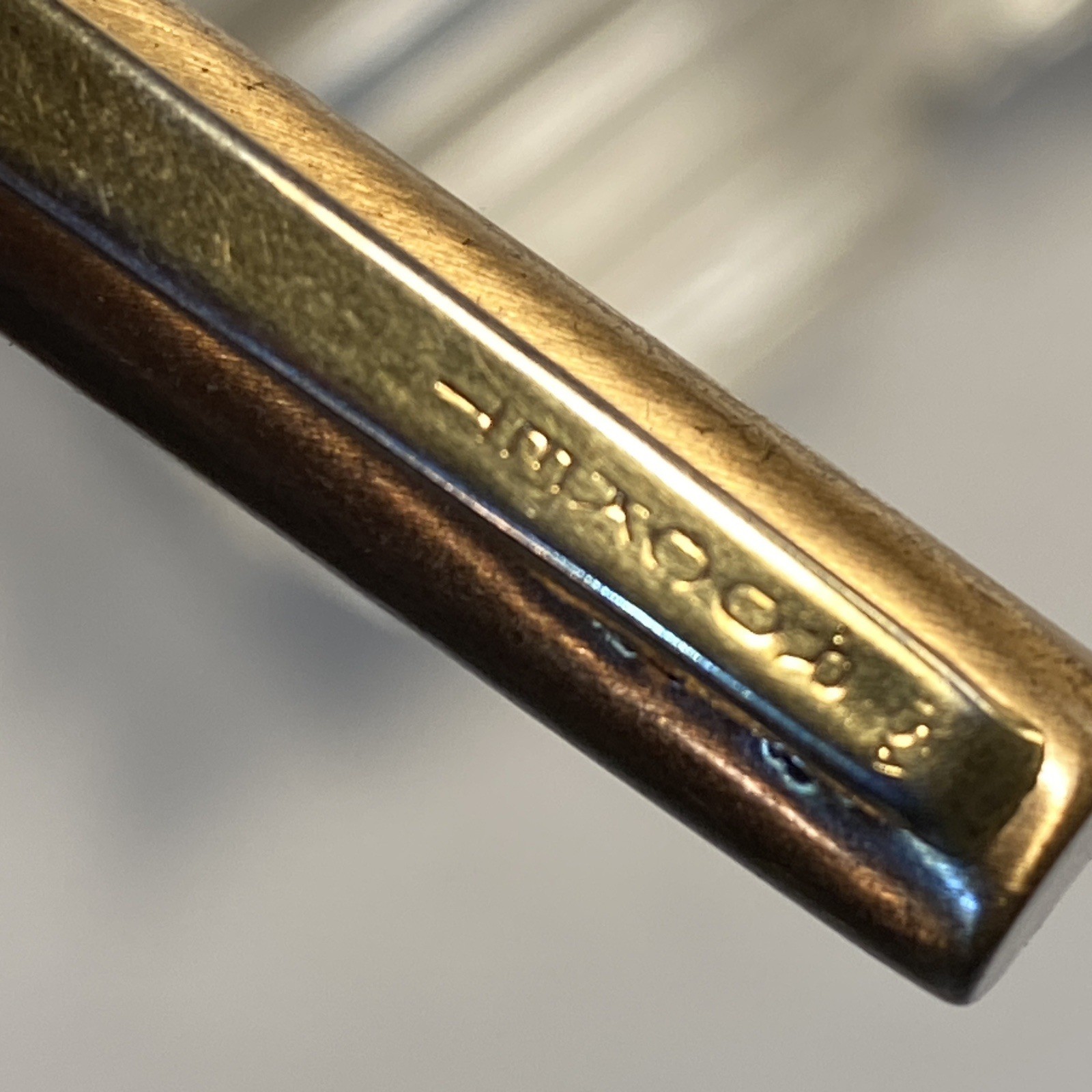 Vintage Rocket Mechanical Pencil Black & Gold