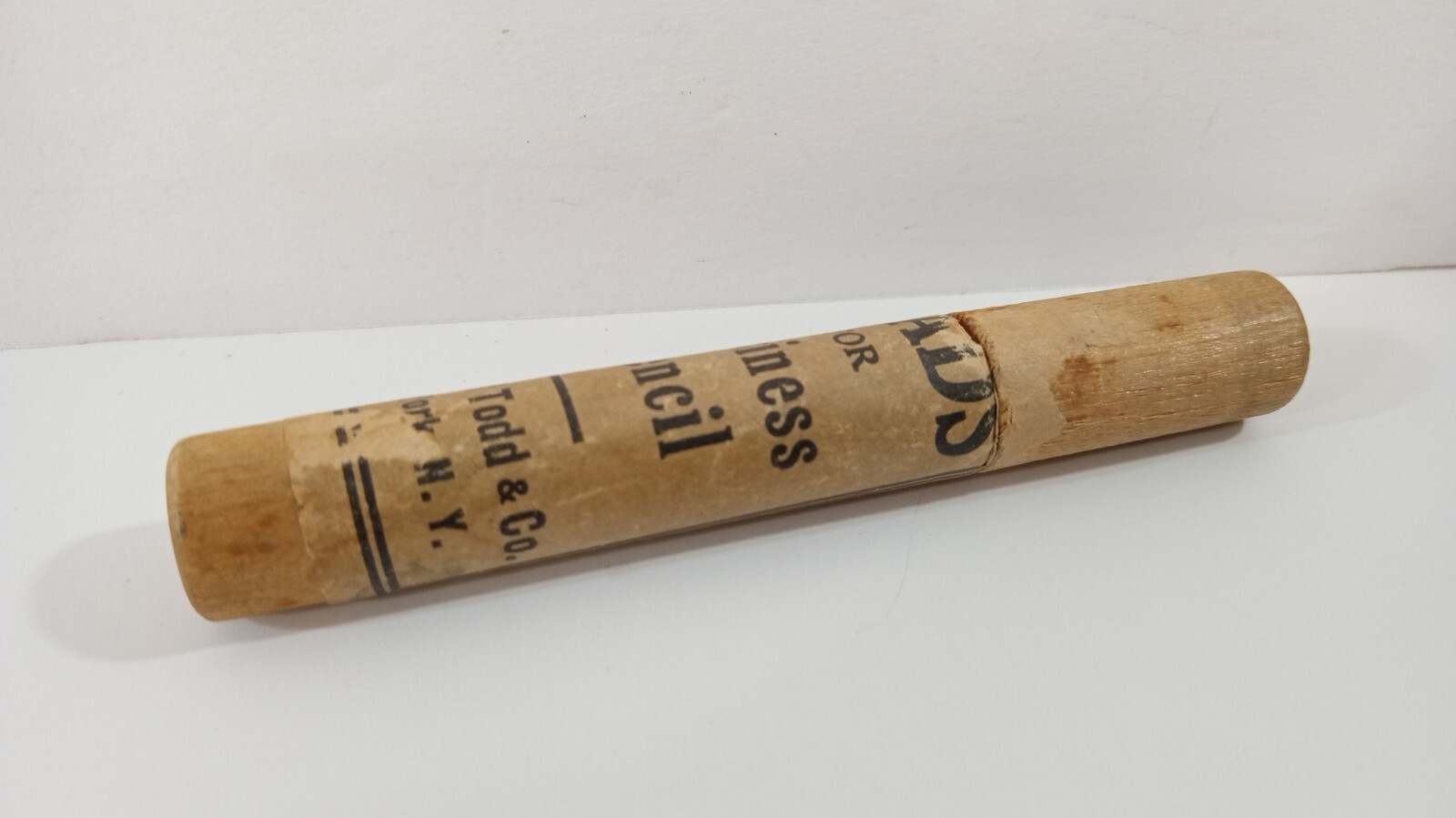 Antique Edward Todd Leads For Business Pencils Original Wooden Cases