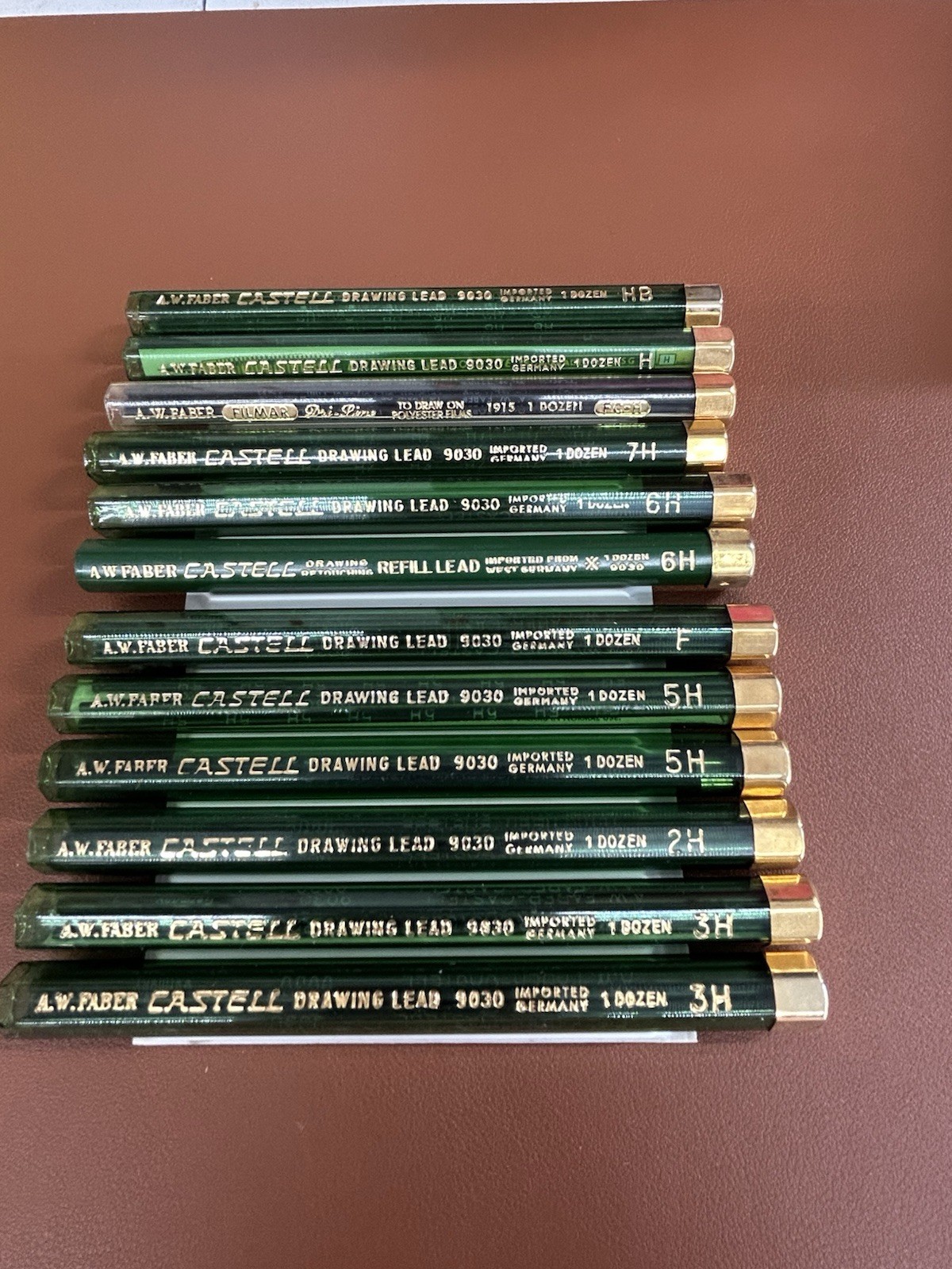 A.W. Faber Castell Drawing Leads Mixed 9030 Preowned