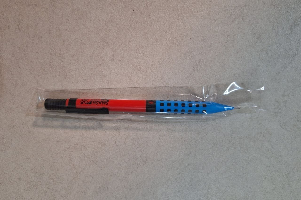 SMASH Pentel Mechanical Pencil 0.5mm Red-Blue Limited Edition Q1005 Drafting pen