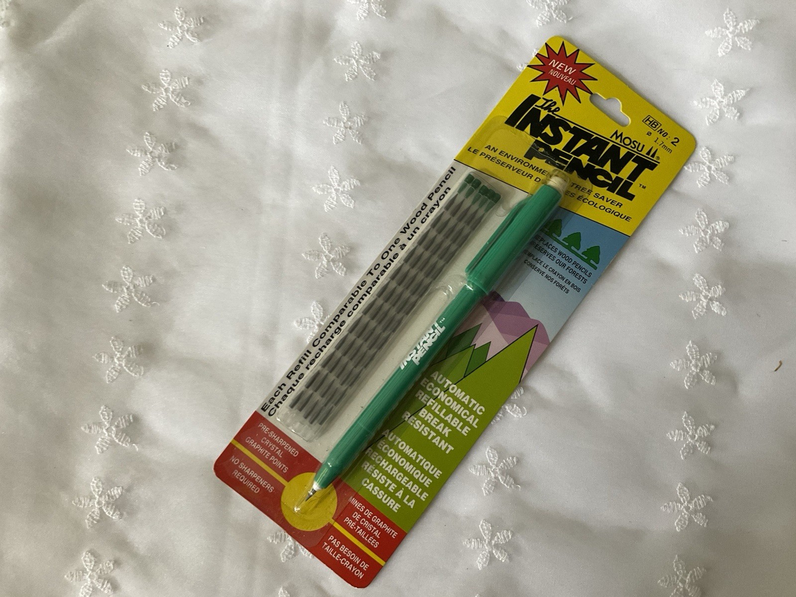 Vintage The Mosu Instant Pencil With Eraser on Top Sealed Package New