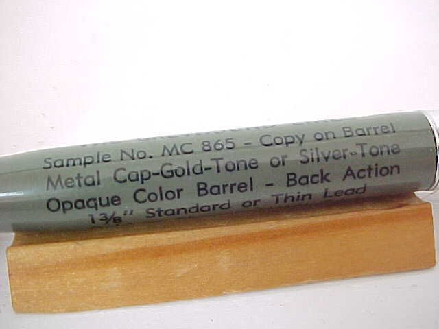 Rare 1950’s RITEPOINT Mechanical Pencil THE GREYHOUND BUS LINES SALESMAN SAMPLE