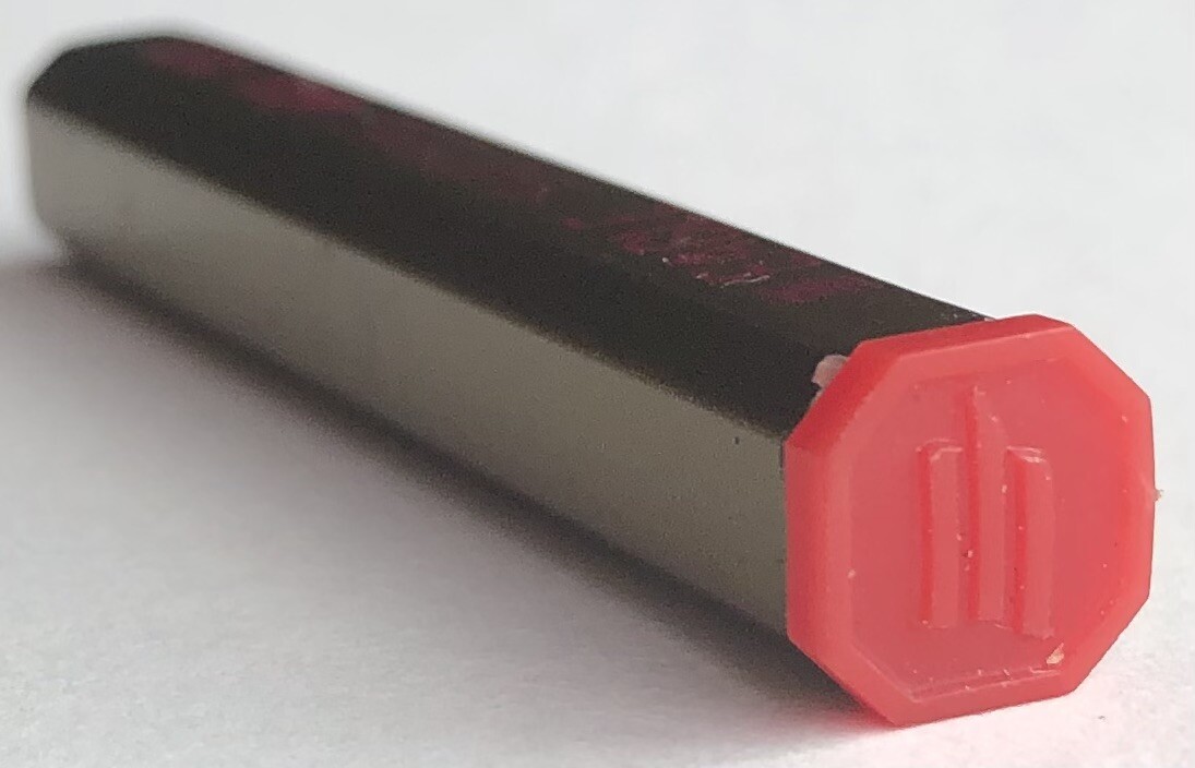 Vintage EAGLE ELECTRONIC Mechanical Pencil Lead RED 1.1mm NOS 16pk USA