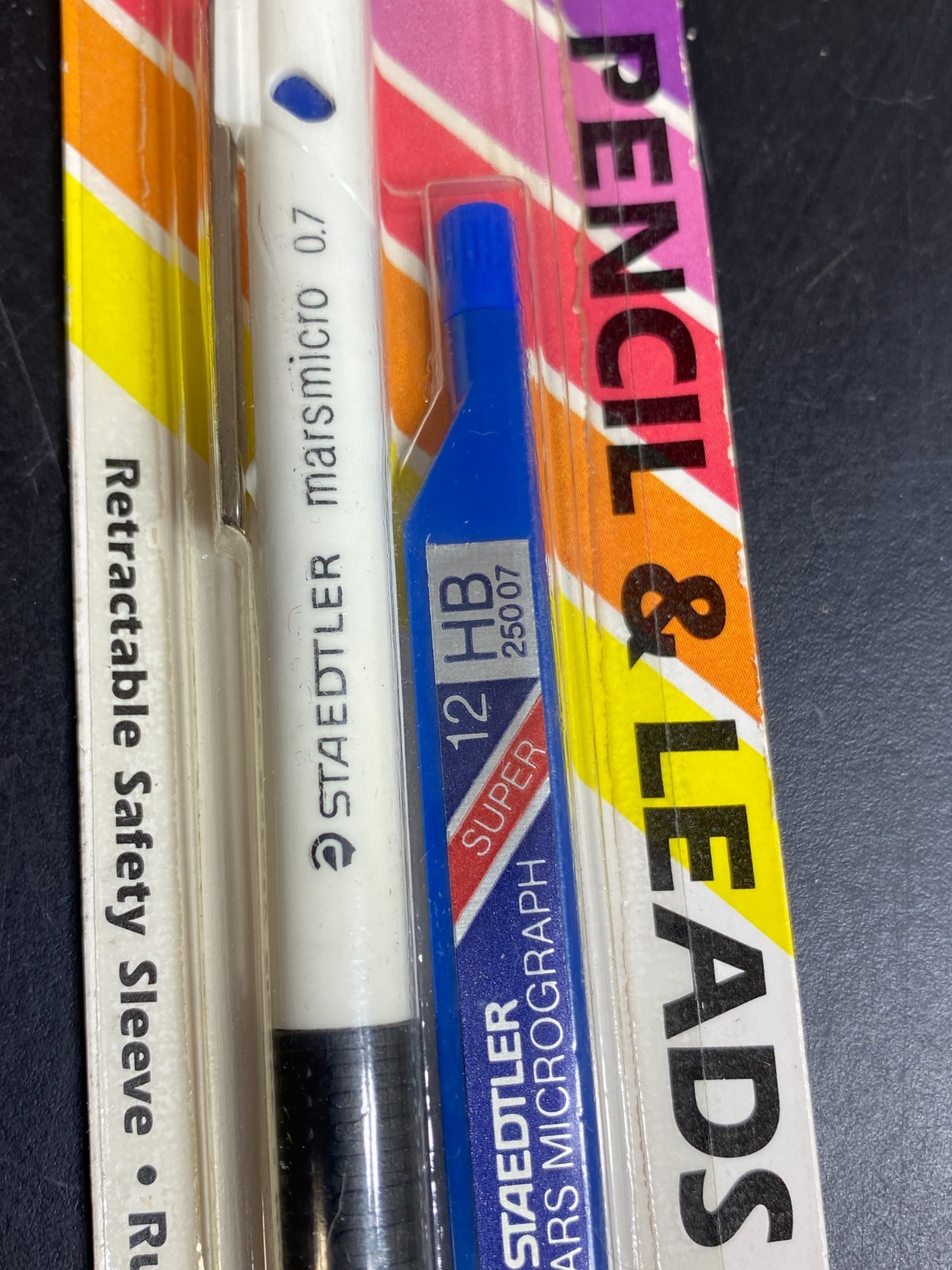 Staedtler Mechanical Pencil Leads .7mm Germany White New Vintage