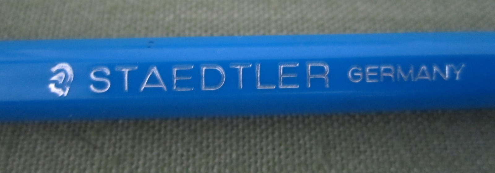 Vtg Staedtler Mars Technico Lumograph Drafting Pencil 780 782 4B HB Blue Germany