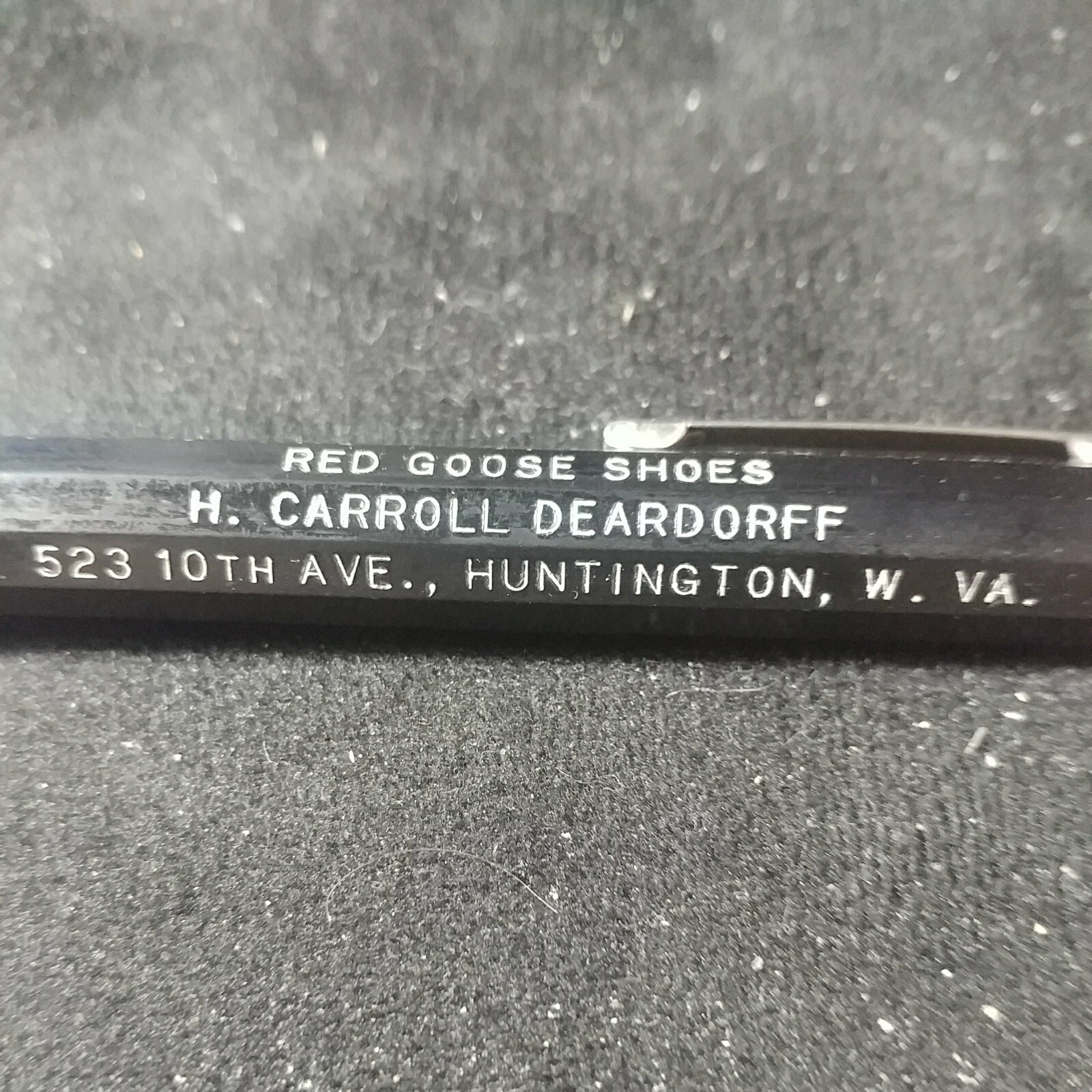 Autopoint Mechanical Pencil-Red Goose Shoes/Deardorff-Huntington-black-wide body