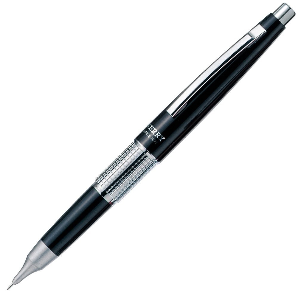 Pentel P1035 AD Mechanical Pencil Black Cap Built In Eraser 0 5mm HB