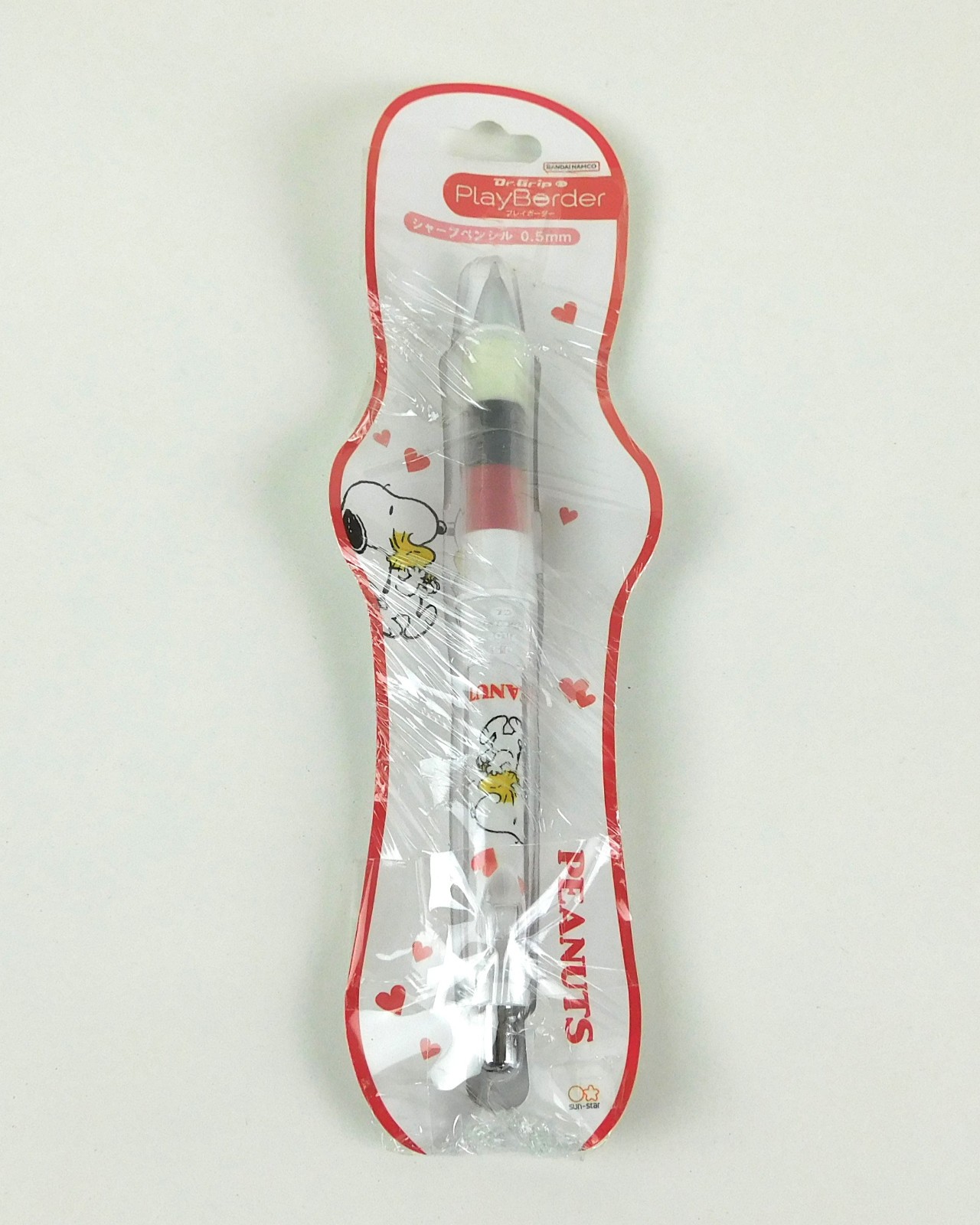 Dr. Grip Play Border Mechanical Pencil Snoopy Woodstock Peanuts 0.5mm S4484452