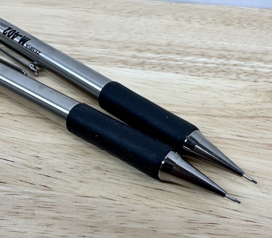 Zebra M 402 Mechanical Pencil Lot Of 2