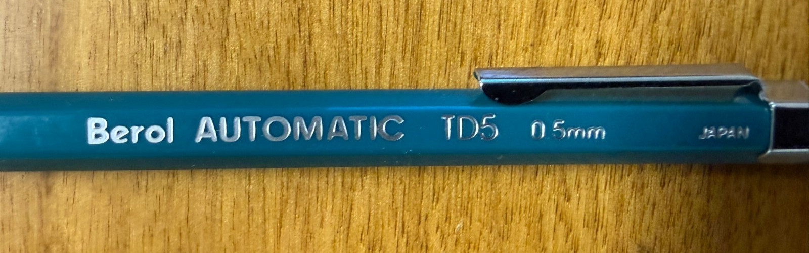 Berol AUTOMATIC 0.5mm Mechanica Pencil TD-5 NOS-2 Lead refills included