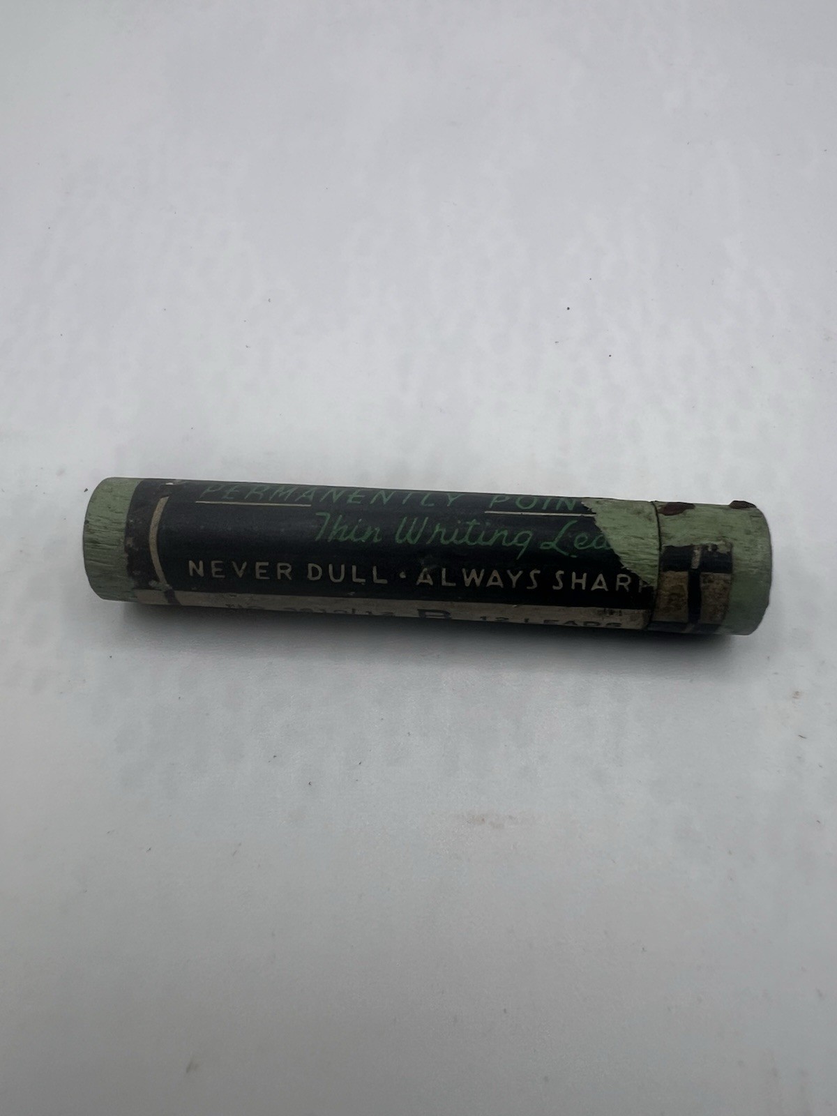 EBERHARD FABER PERMAPOINT 12 Leads 3610/12 B Wooden Tube NOS 1960s Prop