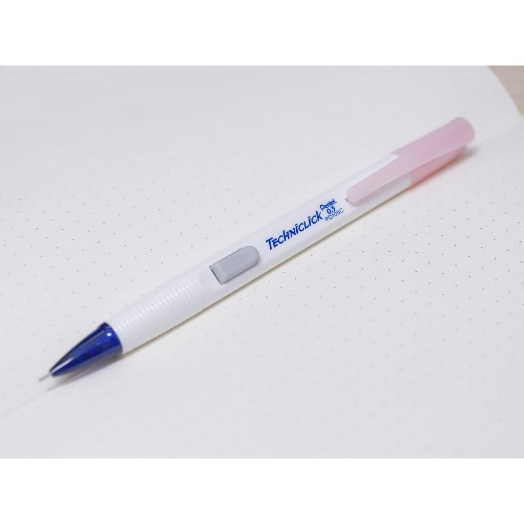 x12 Pentel Techniclick Mechanical Pencil 0.5 mm Slide Click Set Mix Color Kids