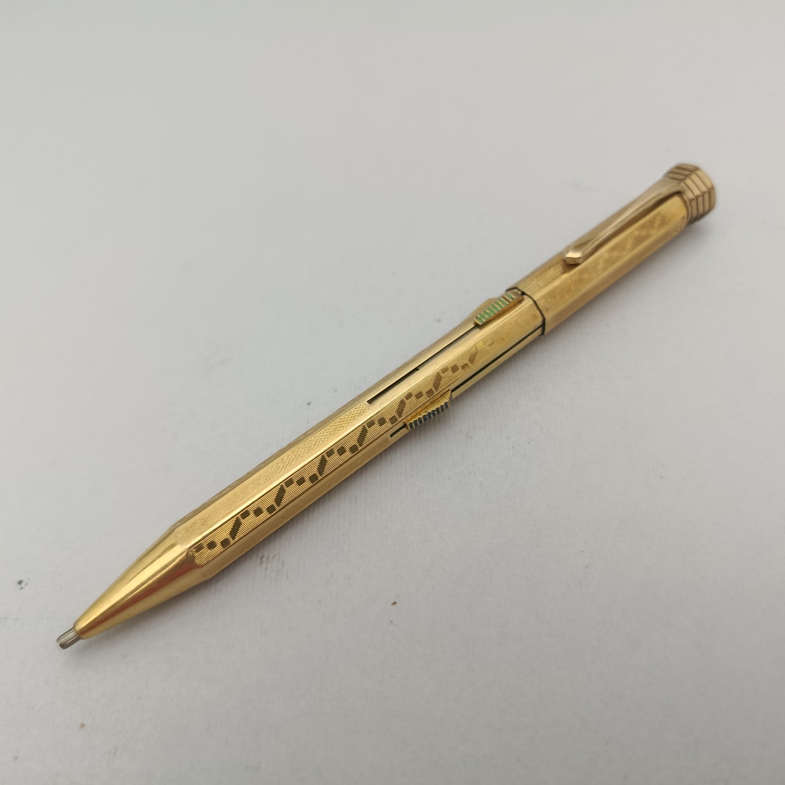 SUPER NORMA BREVETTATO COLOR GRAPH GP ART DECO MULTI 4 COLOR MECHANICAL PENCIL