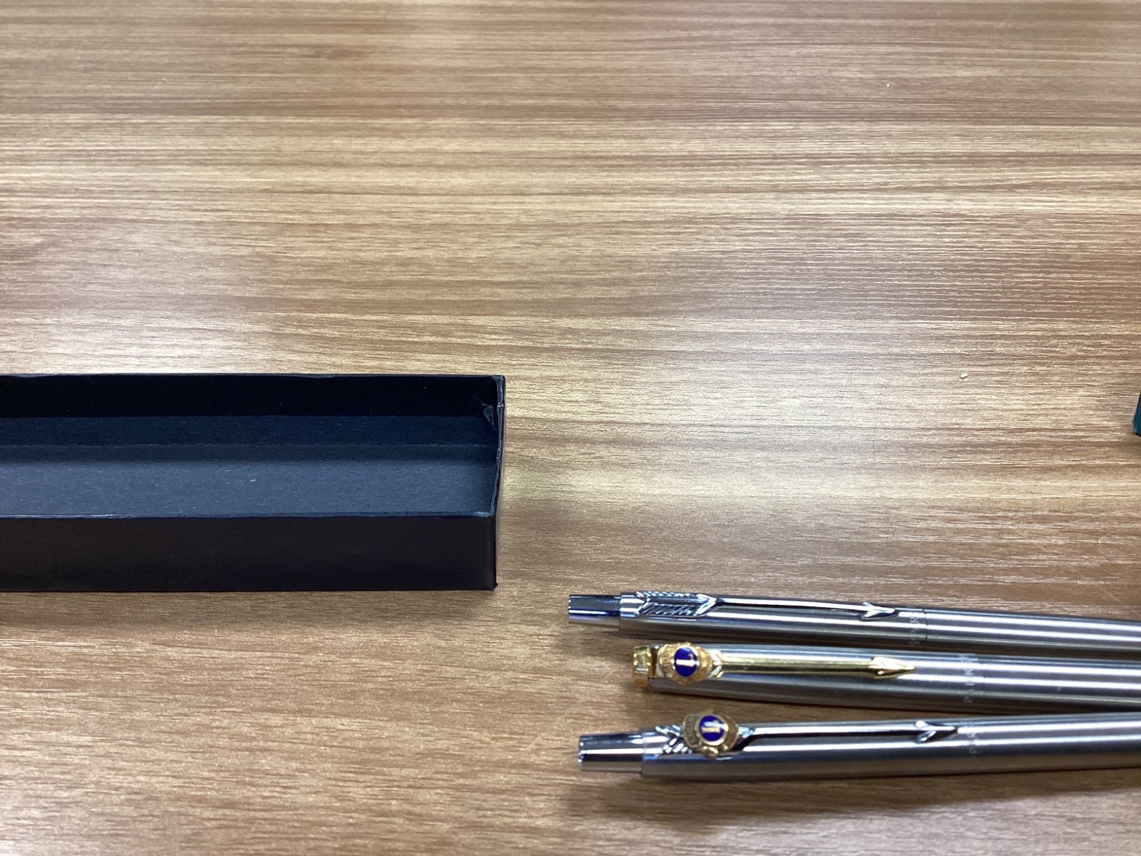 Vintage Parker Classic Flighter Stainless Pencil Set Lions Club Lot 3