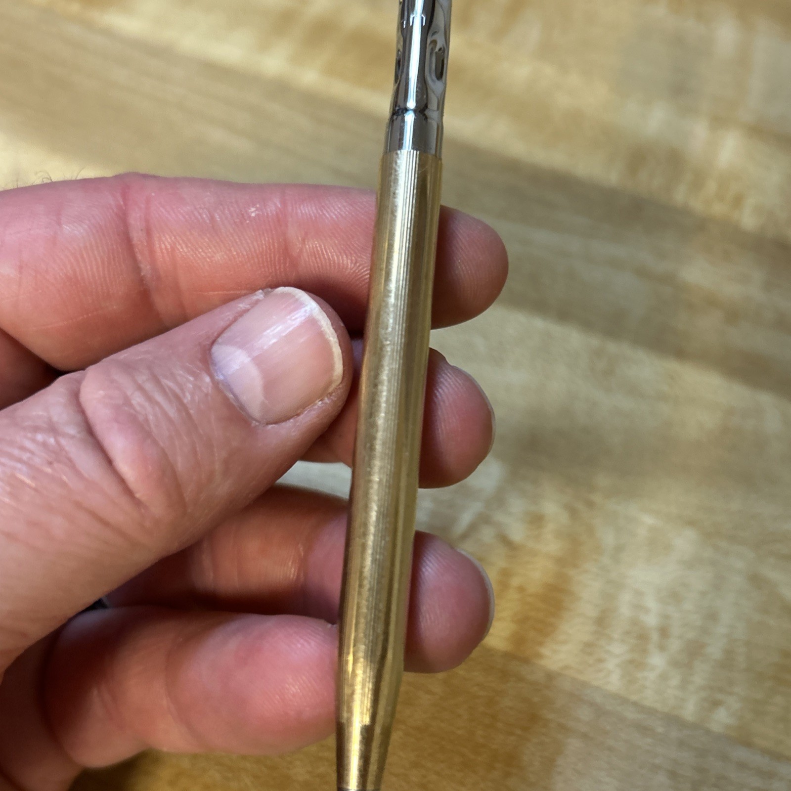 VTG Cross 10k Gold Filled Mechanical Pencil Twist Electroplated Siemens Logo Wks