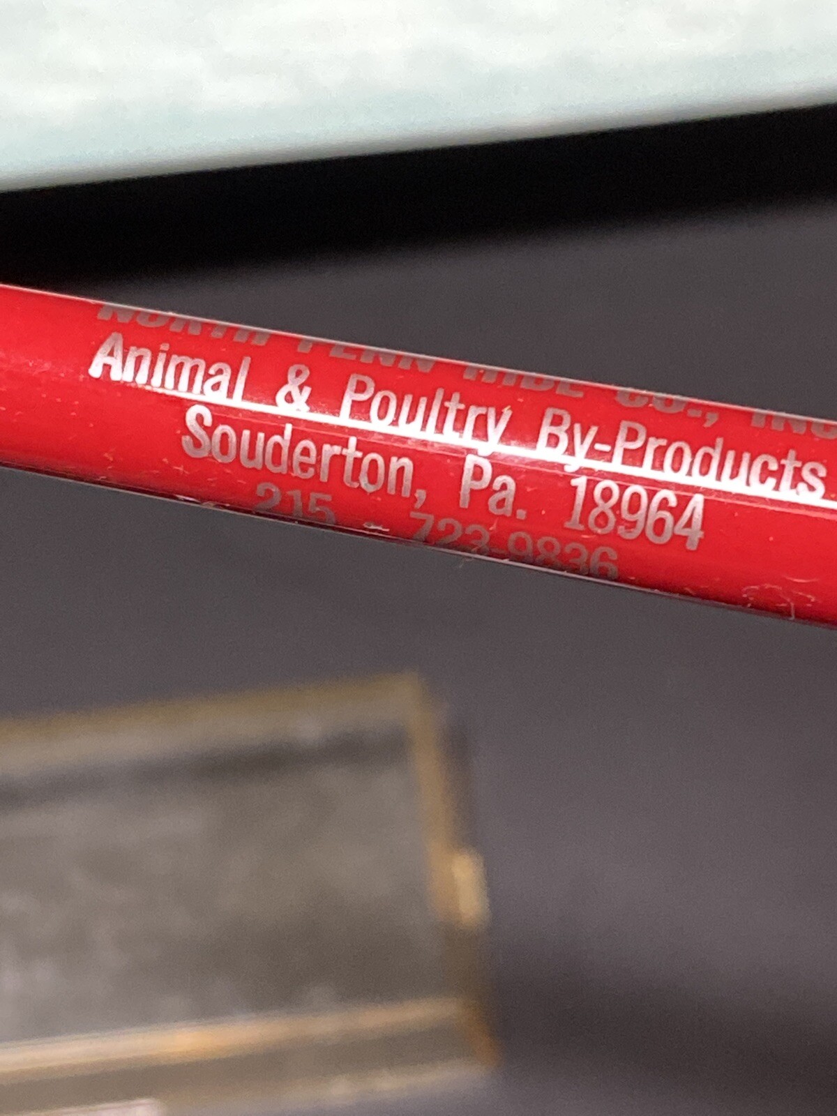 Advertising Pen Pencil Set North Pen Hide Animal Poultry Souderton Pa Ritepoint