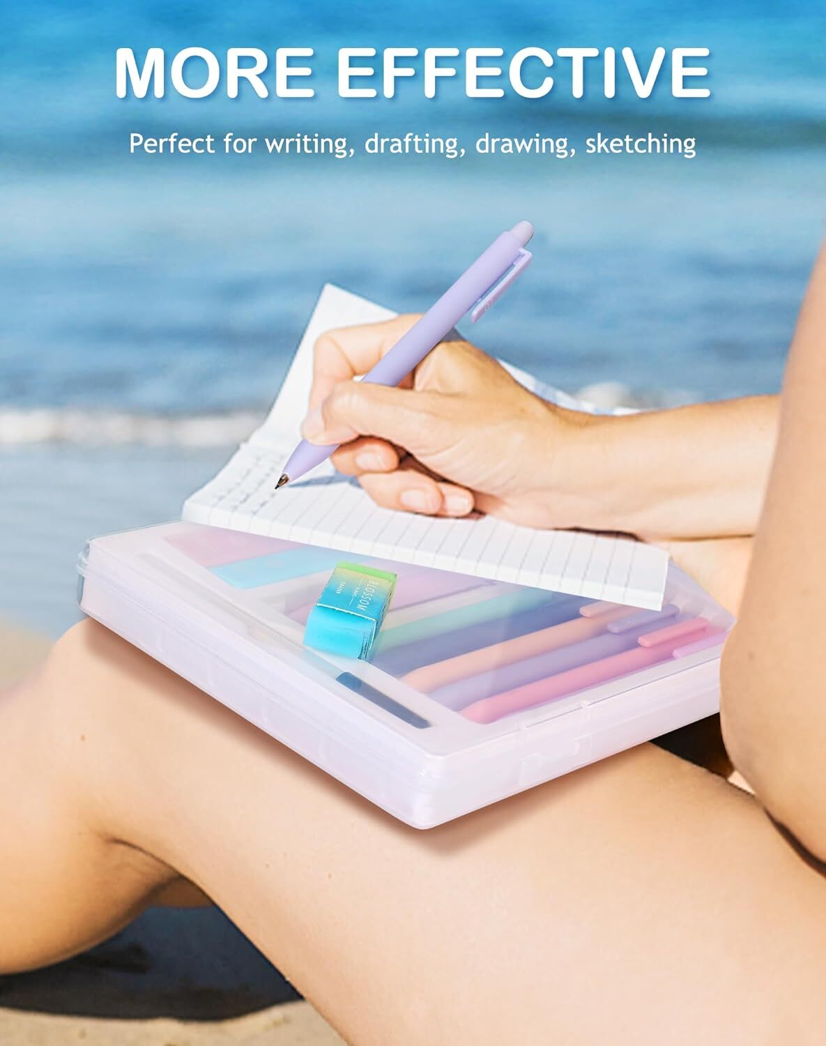 20PACK Mechanical Pencil, 8Pcs 0.5 0.7mm Pencils 0.5/0.7mm, Pink
