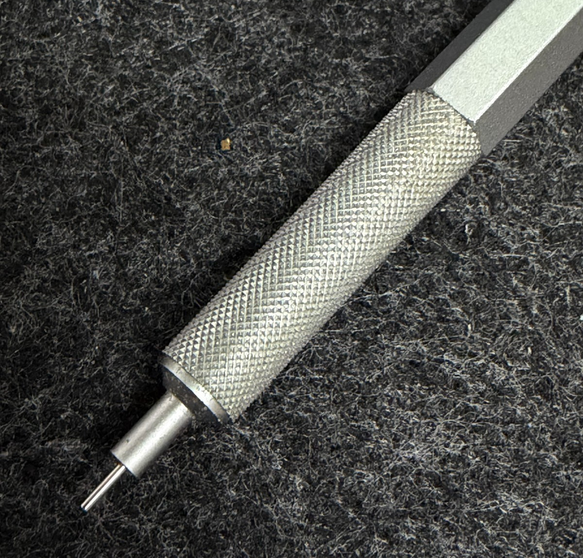 Vintage 1990 rOtring 600 0.3mm Silver Mechanical Pencil Used Rare 502 613